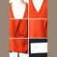 クリスチャンワイナンツ (Christian WIJNANTS) Vネック半袖セーター ヴァージンウール オレンジ 50% OFF