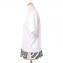 ディースクエアード (Dsquared2) ゼブラ模様裾切替えTシャツ コットン ホワイト 30%