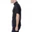 エンポリオアルマーニ (EMPORIO ARMANI) 刺繍入り半袖シャツ リネン ブラック 30% OFF