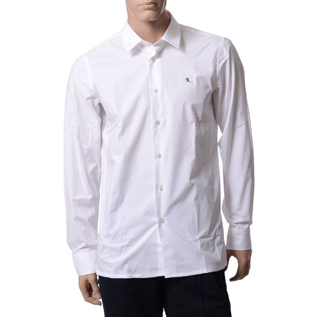 ラフシモンズ R 白 Tシャツ ホワイト 半袖+